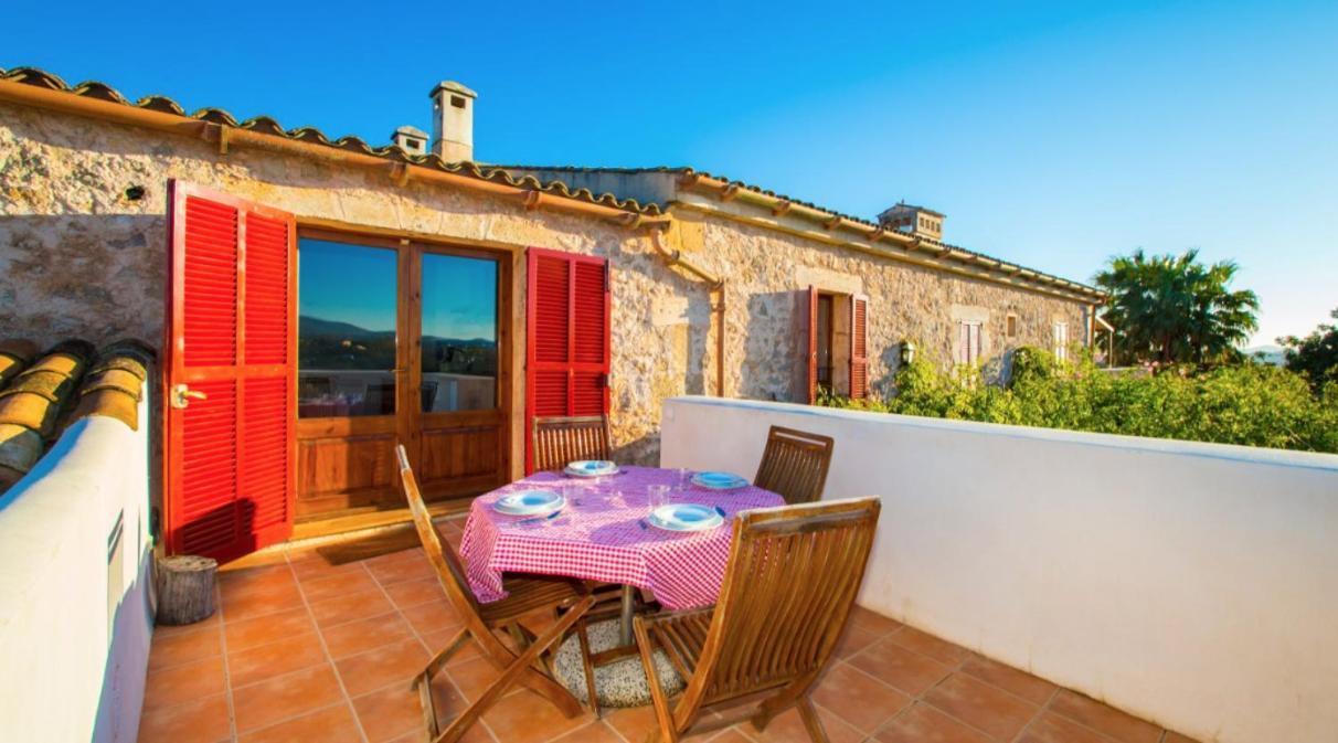 Finca Hotel Ses Cases Noves Sant Llorenc Des Cardassar Eksteriør billede